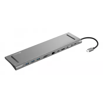 Estación de acoplamiento Sandberg USB-C 10 en 1