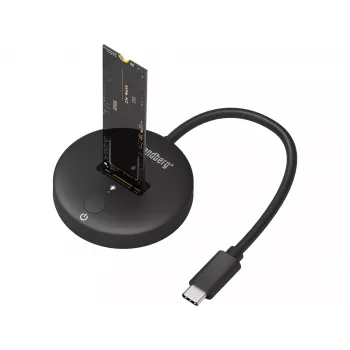 Dock USB 3.2 Sandberg para SSD M.2+NVMe 4 TB negro