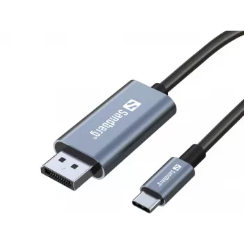 Cable USB-C a DisplayPort Sandberg 2M USB Type-C DisplayPort 2m