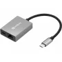 Adaptador Gigabit USB-C Sandberg PD100W USB Type-C RJ-45 1 Gbit/s gris