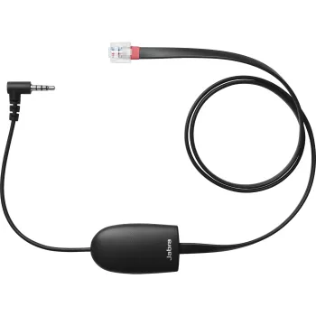 Adaptador Jabra Panasonic, adaptador EHS, negro