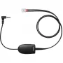 Adaptador Jabra Panasonic, adaptador EHS, negro