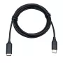 Cable de extensión Jabra Link: USB-C a USB-C, 1,2 m, USB C, USB C, negro