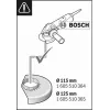 Boquilla de aspiración de polvo Bosch GDE 115/125 FC-T Professional