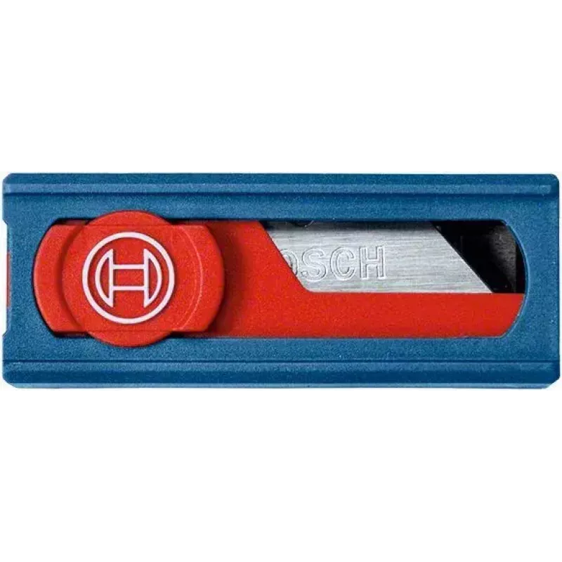 Bosch Professional 1600A027M5 set de cúter universal y cuchillas, 63 x 19 mm, 13 cuchillas incluidas, azul/gris