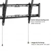 Soporte de pared para TV VALUE 17.99.1223 negro 2,29 m 75 kg