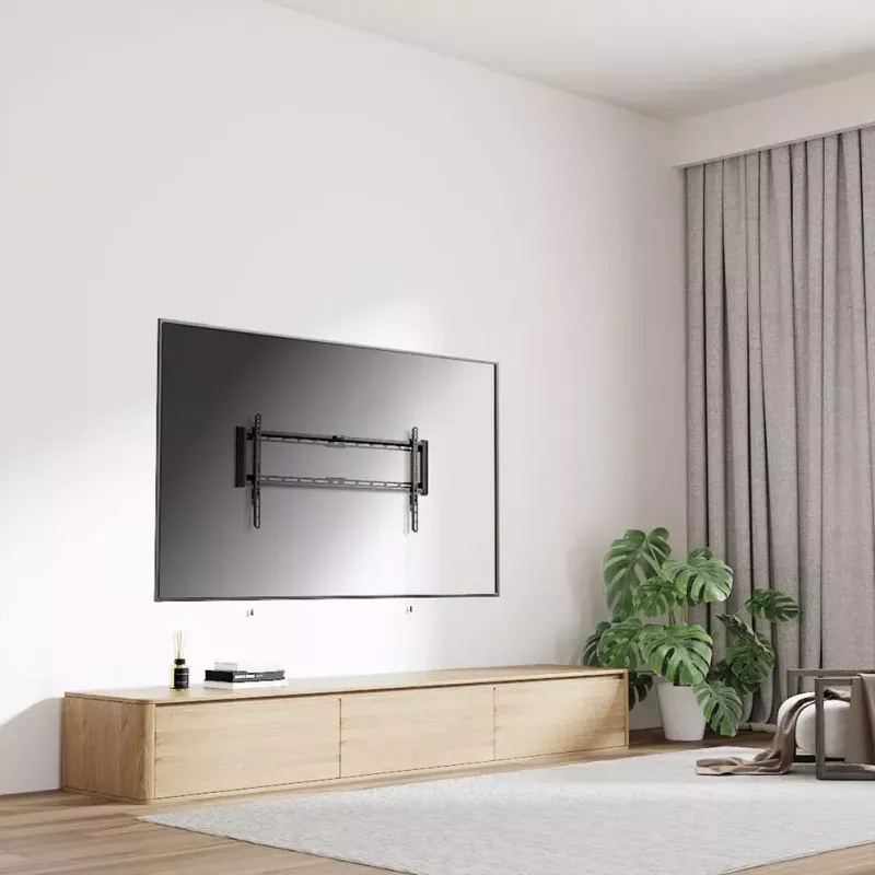 Soporte para TV VALUE 17.99.1224 negro 2,29 m capacidad de carga 75 kg