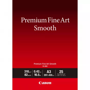 Papel fotográfico A3 Canon FA-SM2 Smooth 310 g/m² inyección de tinta