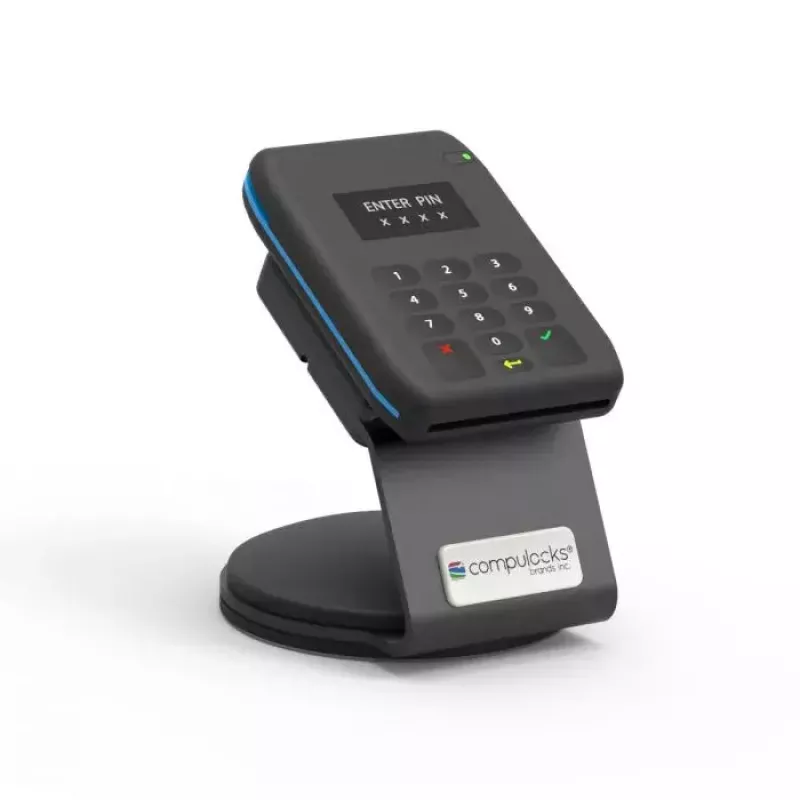 Soporte de seguridad universal para smartphone EMV negro Compulocks 199BSLDDCKB