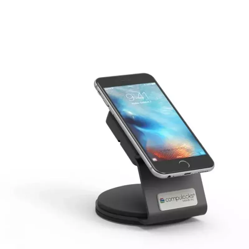 Soporte de seguridad universal para smartphone EMV negro Compulocks 199BSLDDCKB