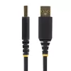 StarTech.com Cable adaptador USB a serie null modem de 10ft (3m), tornillos/tuercas DB9 reemplazables, retención de COM, USB-A a RS232, FTDI, protección ESD nivel 4, Windows/macOS/ChromeOS/Linux - Carcasa TPE resistente