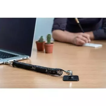 Compulocks 201M Soporte de pared VESA con ranura de seguridad, Negro