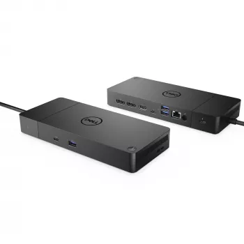 DELL WD19TBS-180W con cable USB 3.2 Gen 2 (3.1 Gen 2) Type-C negro