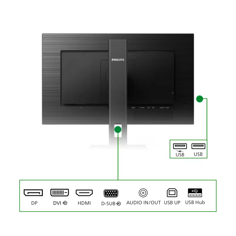 Monitor Philips 242B1G/00 60,5 cm (23,8