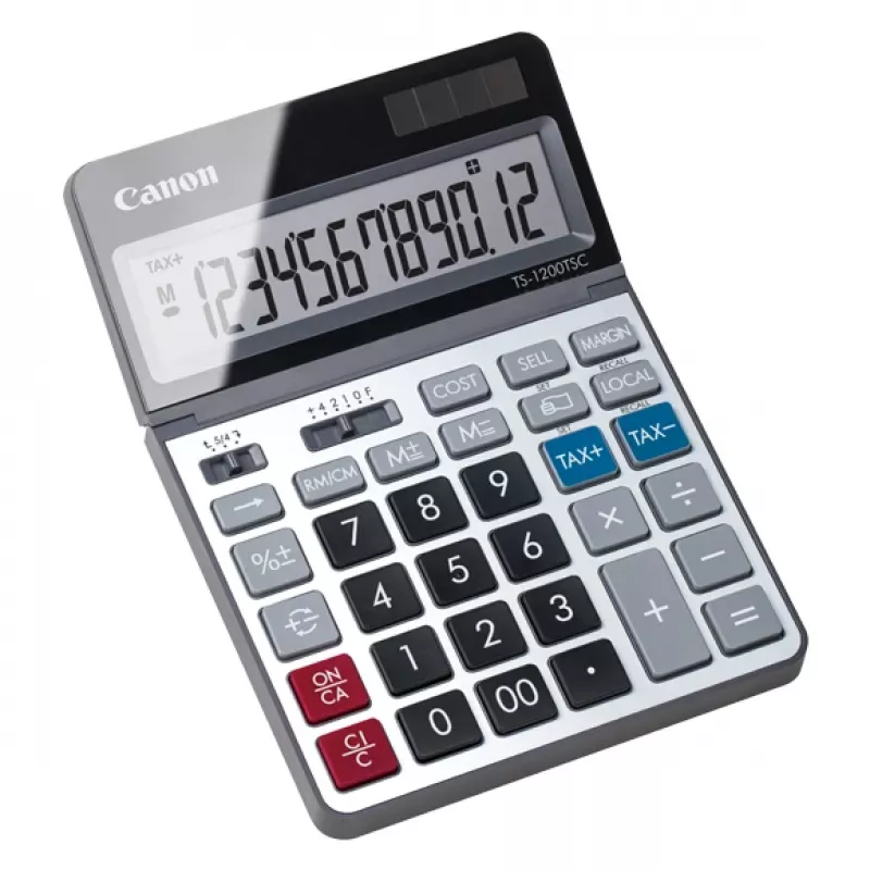 Calculadora de sobremesa Canon TS-1200TSC Basic Metallic