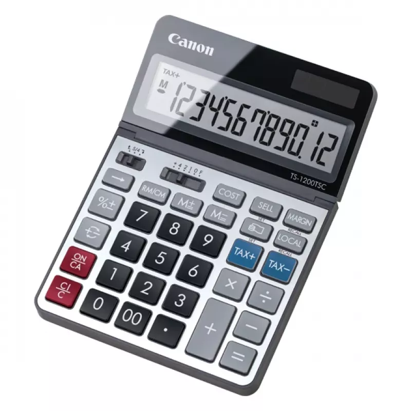 Calculadora de sobremesa Canon TS-1200TSC Basic Metallic