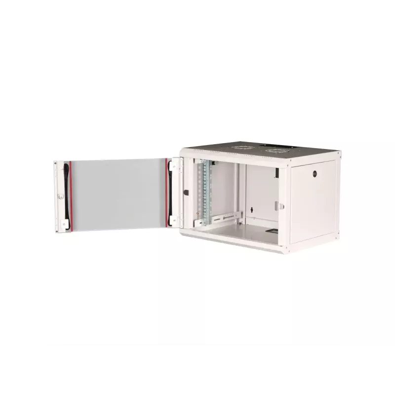 Armario de pared ROLINE Pro 7U 19 inch, 600x450 AnxP, gris, IP20, cerradura con llave