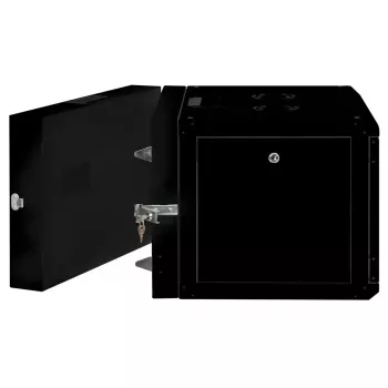 Rack de pared ROLINE Pro 7U 600x600 AnxP en dos piezas pivotante negro, IP20, 50 kg