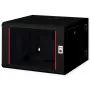 Rack de pared ROLINE Pro 7U 600x600 AnxP en dos piezas pivotante negro, IP20, 50 kg