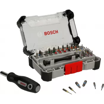 Juego de puntas de destornillador Bosch PB SDB 42 piezas — puntas de precisión y estándar