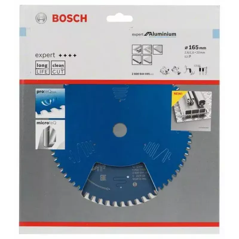 Bosch ‎2608644095 disco de sierra circular 16,5 cm 1 pieza