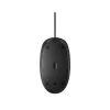 HP 125 ratón con cable Bulk120 USB Type-A
