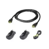 ATEN KVM seguro HDMI; 1,8M USB HDMI