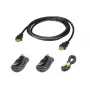 ATEN KVM seguro HDMI; 1,8M USB HDMI