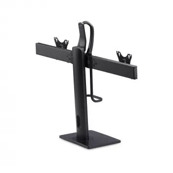 StarTech.com soporte de mesa de doble monitor con barra transversal para dos pantallas de 27