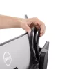 StarTech.com 2MC1S-MONITOR-STAND Crossbar soporte de escritorio para dos monitores 17–27 pulgadas, VESA, plástico/aluminio/acero, negro