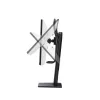 StarTech.com 2MC1S-MONITOR-STAND Crossbar soporte de escritorio para dos monitores 17–27 pulgadas, VESA, plástico/aluminio/acero, negro