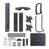 StarTech.com 2MC1S-MONITOR-STAND Crossbar soporte de escritorio para dos monitores 17–27 pulgadas, VESA, plástico/aluminio/acero, negro