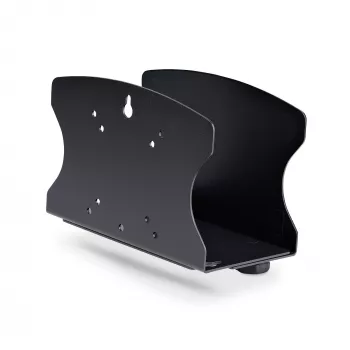 StarTech.com soporte de pared para PC, compatible con ordenadores de sobremesa de hasta 18 kg, ajuste sin herramientas 50–200 mm, soporte/estante de pared robusto para carcasas/torres de PC