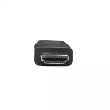 Cable HDMI Manhattan, 1080p@60Hz (High Speed), 7,5 m, conector macho a conector macho, negro, totalmente apantallado, contactos dorados, garantía de por vida