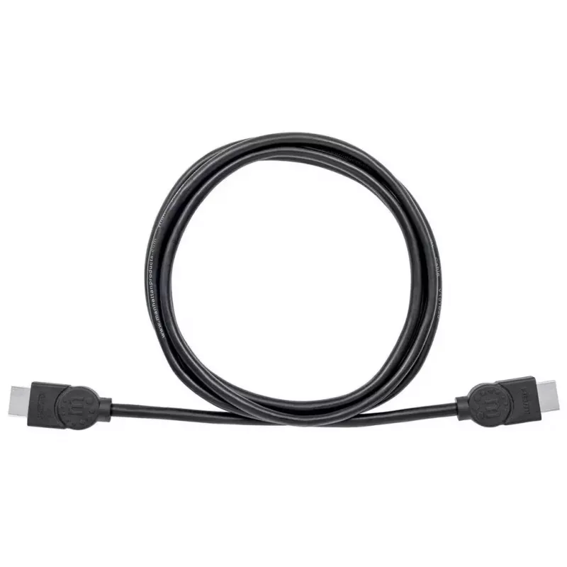 Cable HDMI Manhattan HDMM2MHS 2 m conector macho a conector macho negro