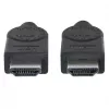 Cable HDMI Manhattan HDMM2MHS 2 m conector macho a conector macho negro