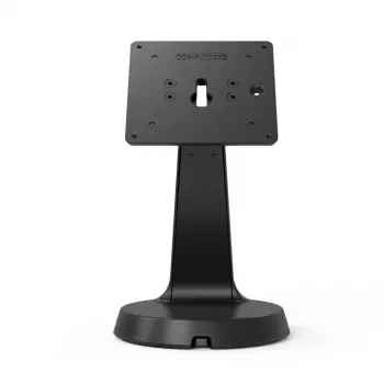 Soporte de mostrador con mástil VESA Compulocks negro 100 mm x 100 mm 75 mm x 75 mm