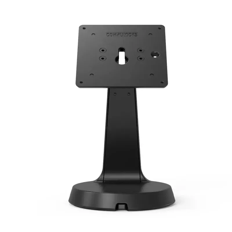 Compulocks 333B soporte de mostrador VESA con mástil para tableta, hasta 20 pulgadas, aluminio, negro