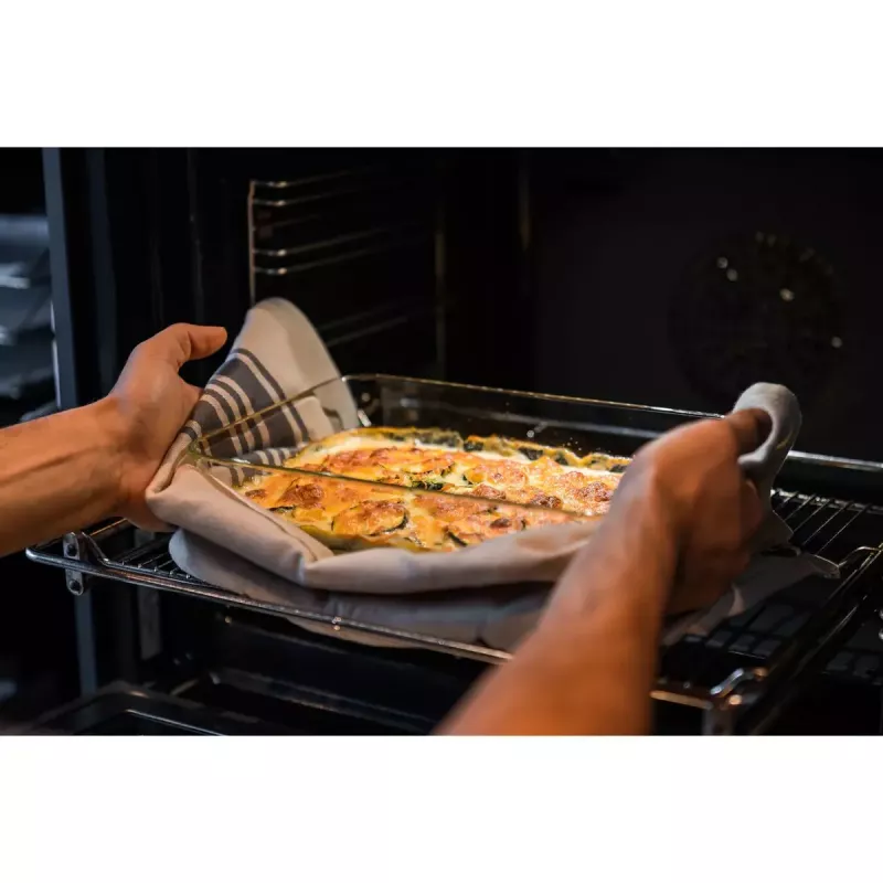 Recipiente universal de almacenamiento de vidrio ZWILLING FRESH & SAVE Rectangular 2,85 L, apto para microondas, tapa desmontable