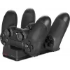 Speedlink JAZZ USB cargador para mandos de PS4, negro