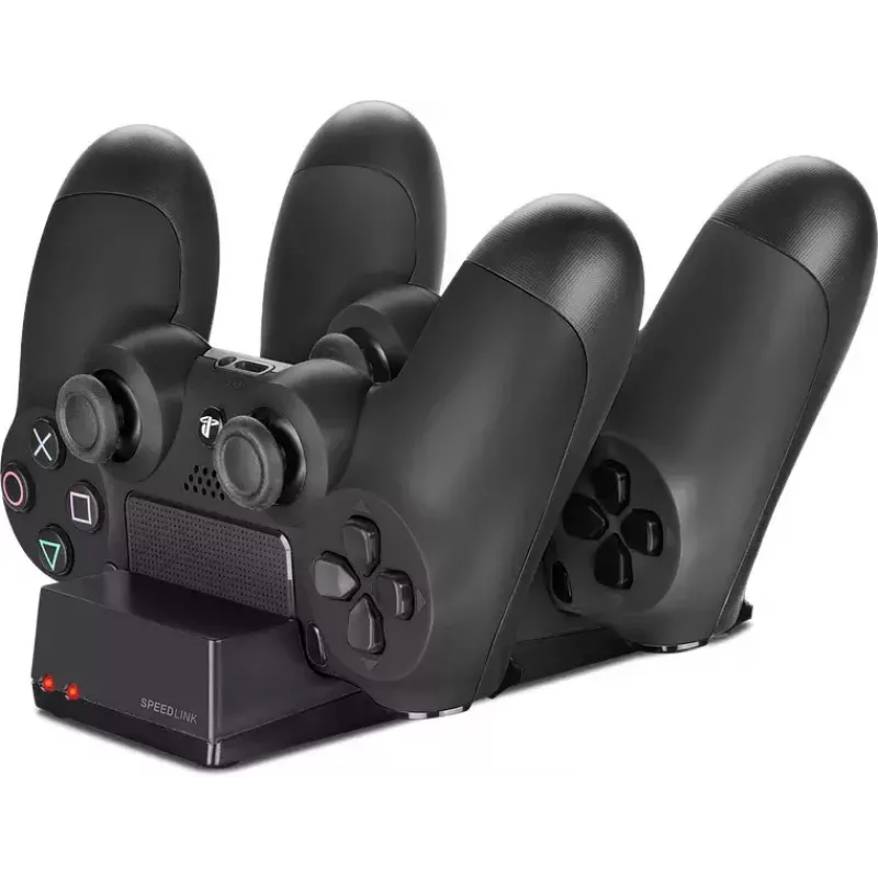 Speedlink JAZZ USB cargador para mandos de PS4, negro