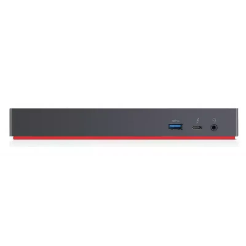 Lenovo 40AN0135EU base de acoplamiento/replicador de puertos para portátil con cable Thunderbolt 3 negro, rojo