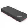 Lenovo 40AN0135EU base de acoplamiento/replicador de puertos para portátil con cable Thunderbolt 3 negro, rojo