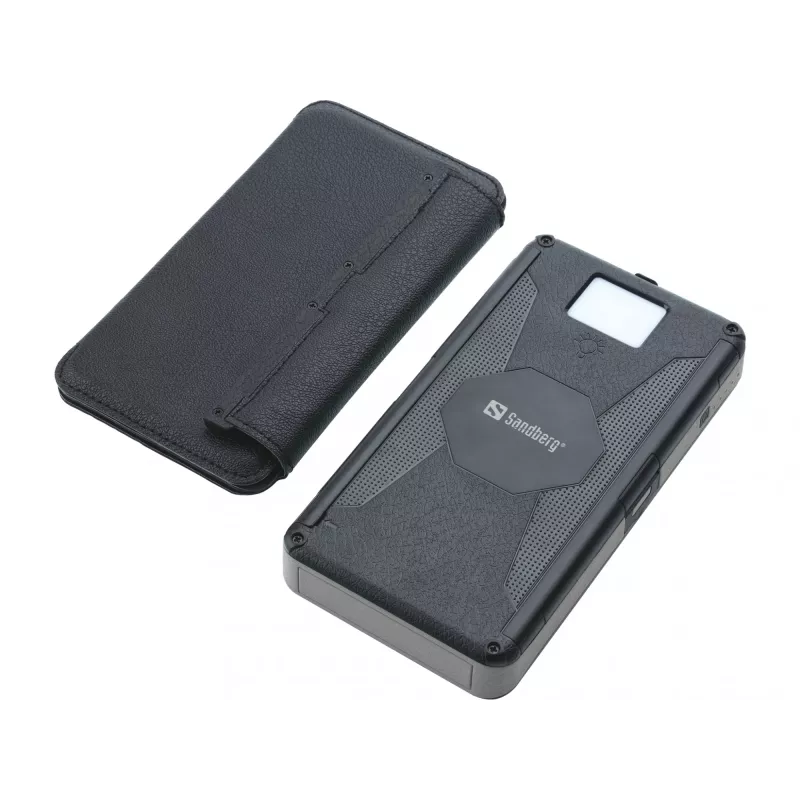 Batería externa Sandberg Solar 6-Panel 20000mAh litio-polímero negro