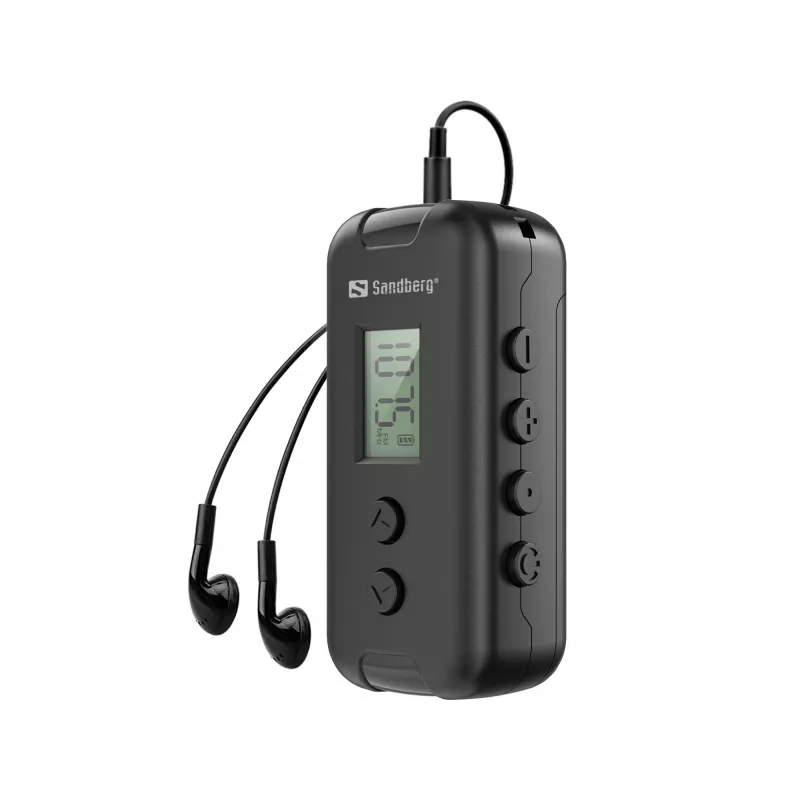 Radio portátil Sandberg 421-00 FM 76-109 MHz negro