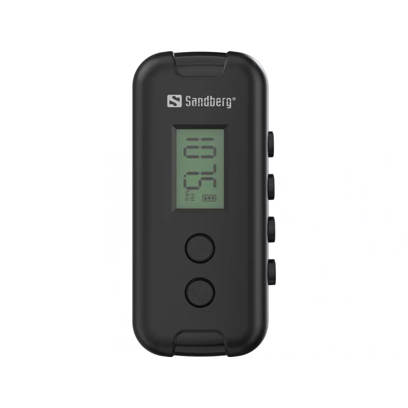 Radio portátil Sandberg 421-00 FM 76-109 MHz negro