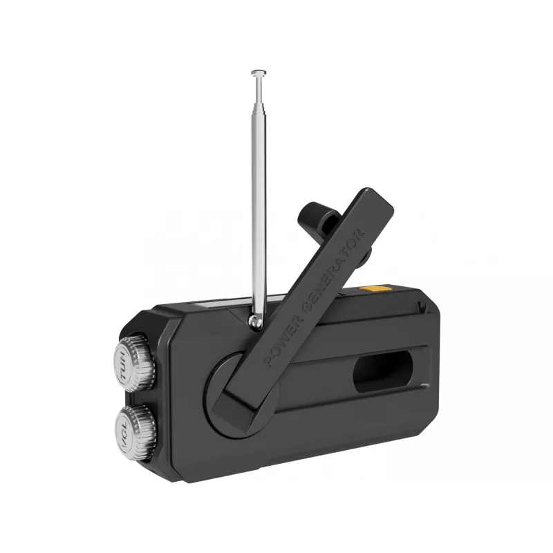 Sandberg Survivor Radio All-in-1 2000, portátil, AM, FM, 87–180 MHz, 520–1710 kHz, 3 W, analógica