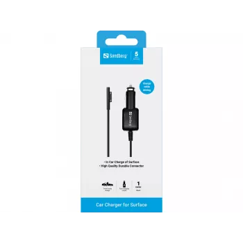Cargador de coche Sandberg 441-00 para Surface