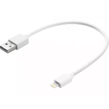 Cable Sandberg USB Lightning MFI 0,2 m blanco