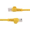 StarTech.com cable de red Ethernet Cat5e con conectores RJ45 sin lengüeta – 10 m, amarillo
